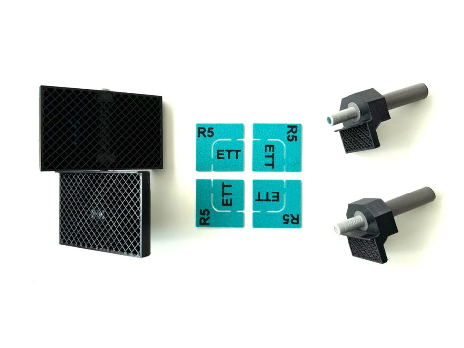 Revizinės Durelės Sistema EasyToTile R5 – 2× Pivot Vyriai + 2× Click Mechanizmai