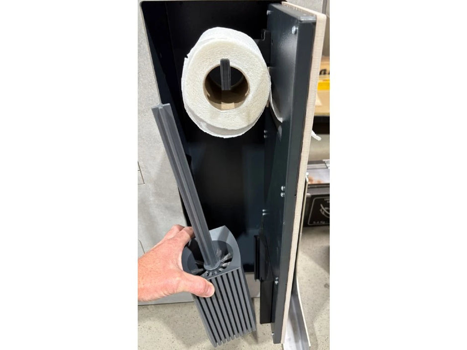 Integruotas WC Modulis EasyToTile – Šepetys + Tualetinis Popierius (Kairinis / Dešininis Atidarymas)