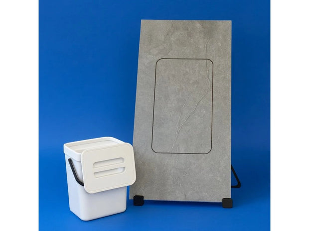 Integruota Po Plytelėmis Montuojama Šiukšliadėžė EasyToTile