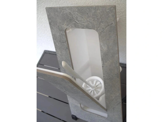 Integruotas WC Šepečio Laikiklis EasyToTile (Po Plytelėmis)