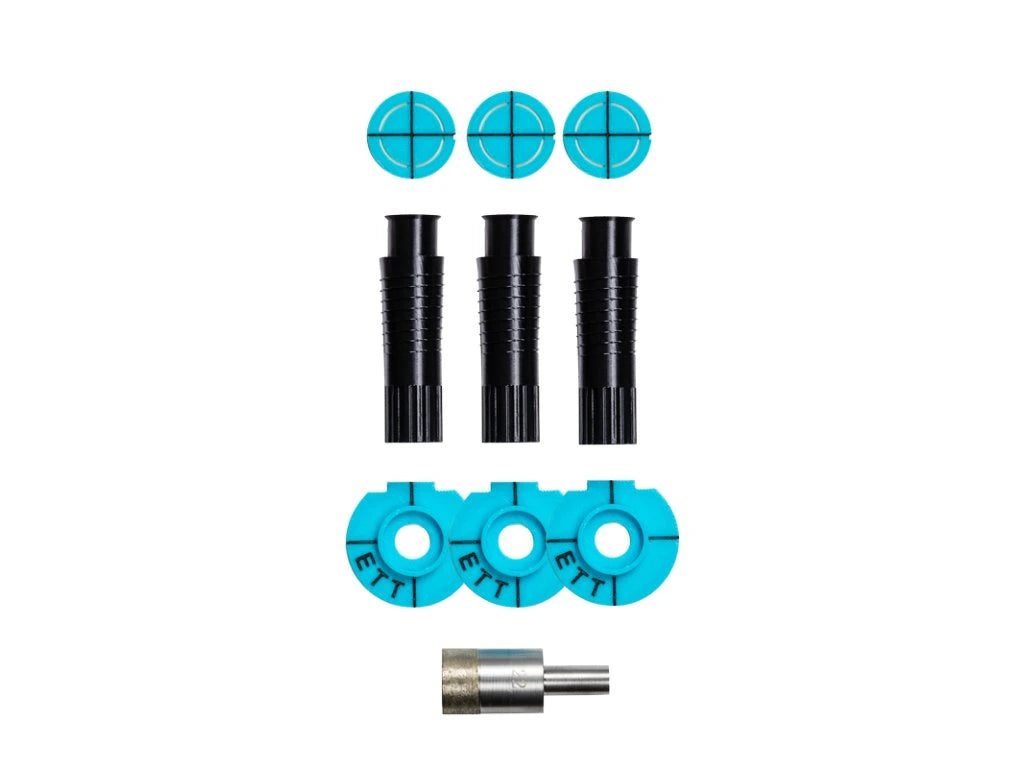 Integruoti Rankšluosčių Laikikliai EasyToTile (2–6 vnt.)