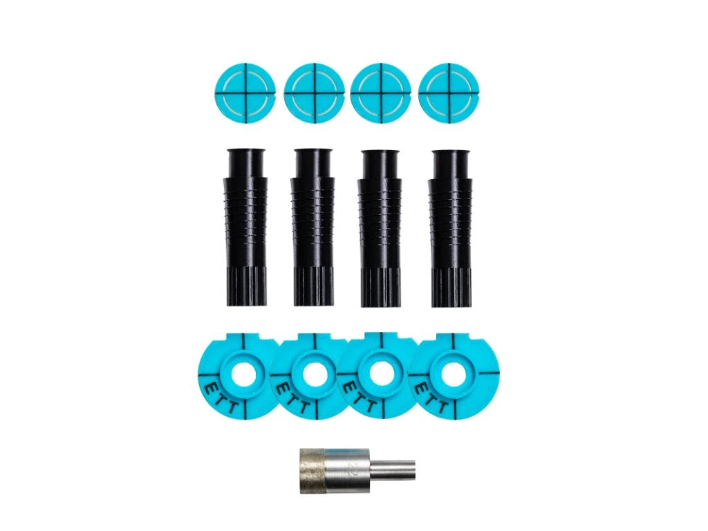 Integruoti Rankšluosčių Laikikliai EasyToTile (2–6 vnt.)