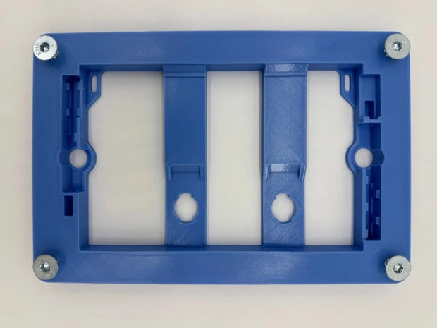 Paslėptas WC Nuleidimo Mygtukas EasyToTile – Geberit Sigma su Blue BASE (3-in-1 Išpjova)