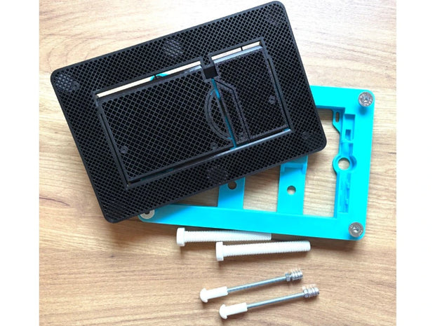 Pilnas Paslėpto WC Nuleidimo Mygtuko Komplektas EasyToTile – Geberit Sigma Round Edge (3-in-1 Išpjova)