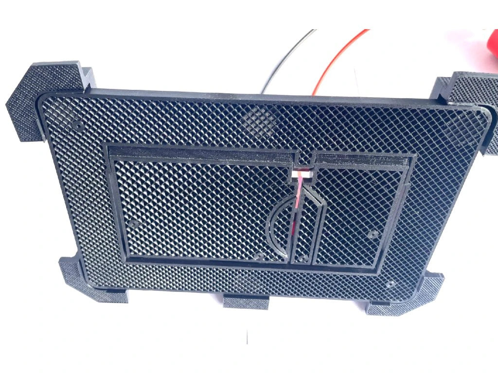 Paslėptas WC Nuleidimo Mygtukas EasyToTile – Villeroy & Boch / Vigour / Conel (Round Edge, 3-in-1 Išpjova)