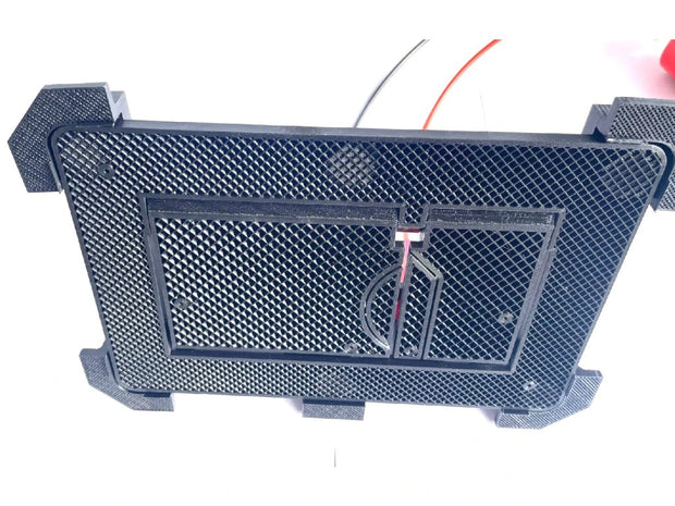 Paslėptas WC Nuleidimo Mygtukas EasyToTile – Villeroy & Boch / Vigour / Conel (Round Edge, 3-in-1 Išpjova)