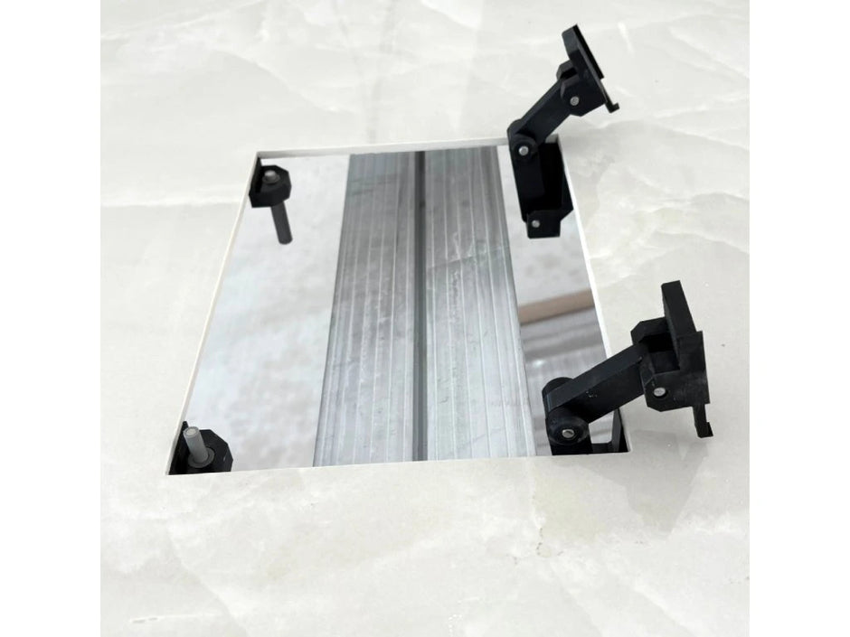 Magnetinė Revizinės Durelės Sistema EasyToTile Arkiniam Kampui R10 (Radius R10)