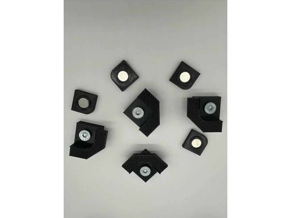 Magnetinė Revizinės Durelės Sistema EasyToTile Tiesiam Kampui (Straight Corner)