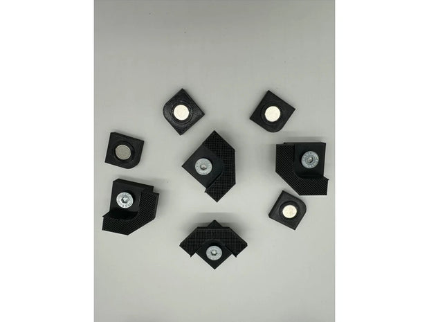 Magnetinė Revizinės Durelės Sistema EasyToTile Tiesiam Kampui (Straight Corner)