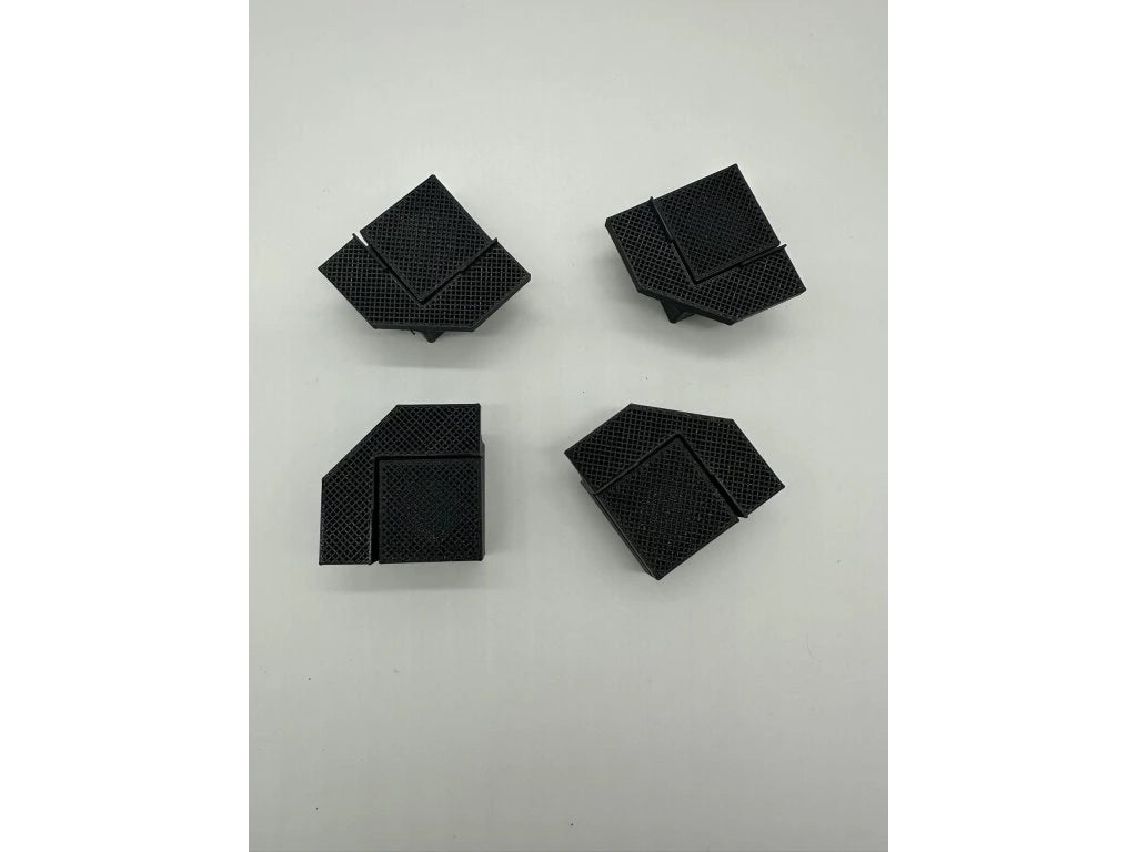 Magnetinė Revizinės Durelės Sistema EasyToTile Tiesiam Kampui (Straight Corner)