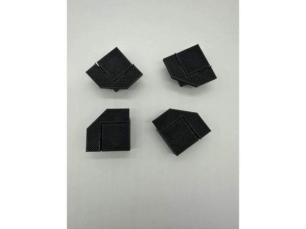 Magnetinė Revizinės Durelės Sistema EasyToTile Tiesiam Kampui (Straight Corner)