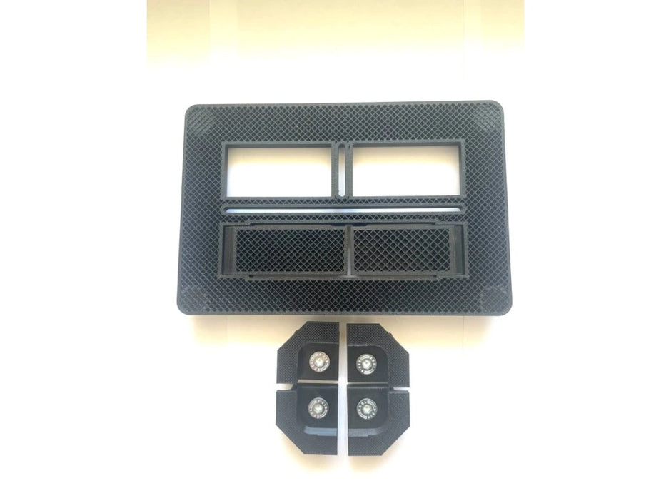 Paslėptas WC Nuleidimo Mygtukas EasyToTile – Geberit Sigma SIDE (su Montavimo Šablonu)