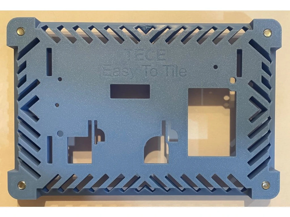 Paslėptas WC Nuleidimo Mygtukas EasyToTile – TECE SIDE (su Montavimo Šablonu)