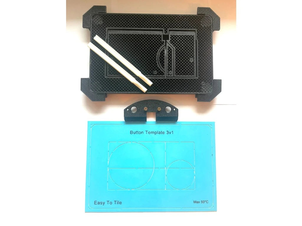 Integruotas Magnetinis WC Nuleidimo Mygtukas EasyToTile – Geberit Sigma (3-in-1 Išpjova)