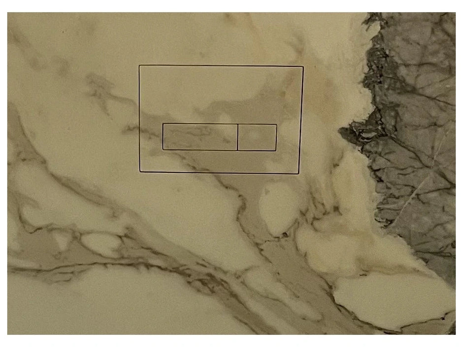 Paslėptas WC Nuleidimo Mygtukas EasyToTile – TECE (3-in-1 Išpjova)