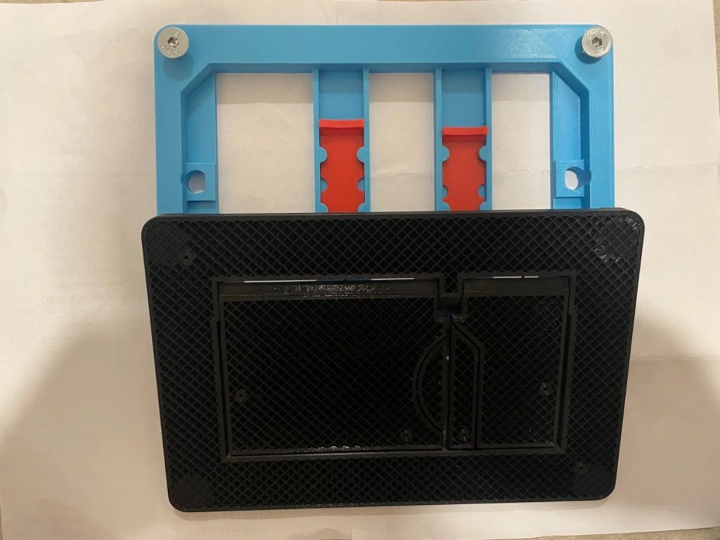 Paslėptas WC Nuleidimo Mygtukas EasyToTile – Alca / Alcaplast (3-in-1 Išpjova)