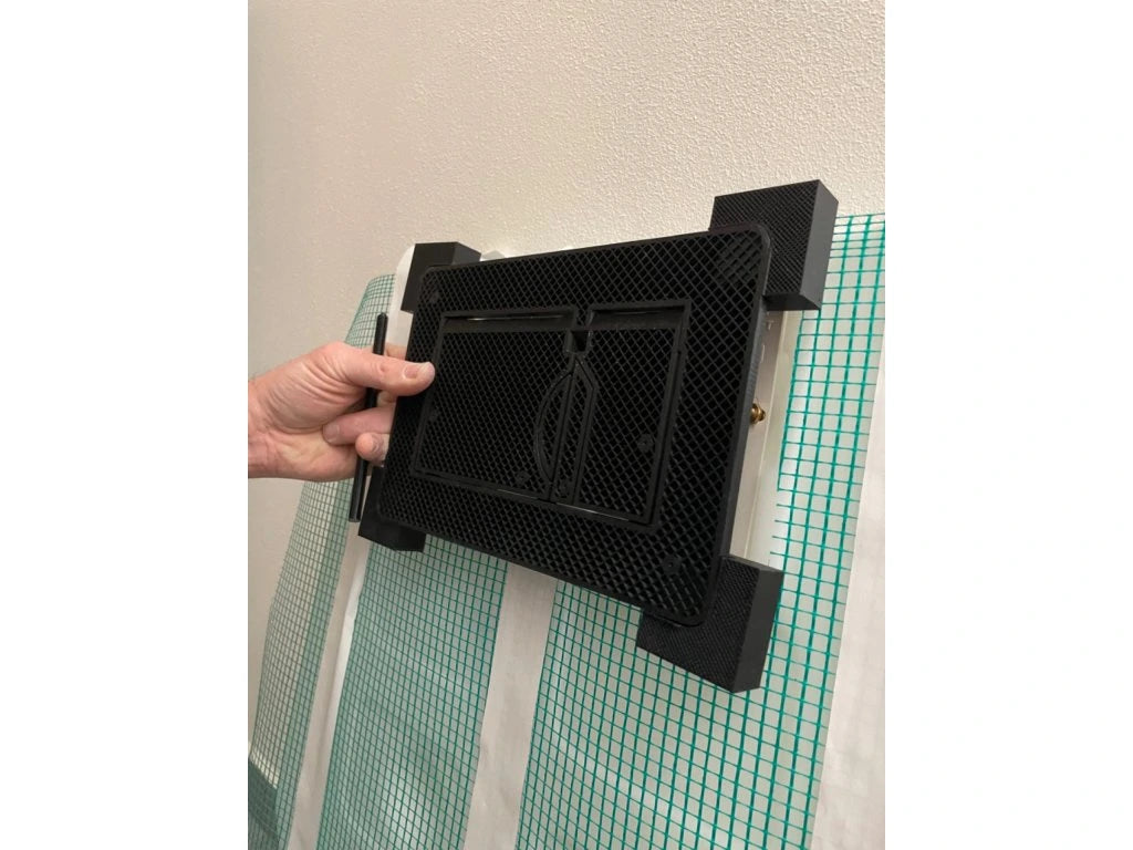 Paslėptas WC Nuleidimo Mygtukas EasyToTile – Pucci (3-in-1 Išpjova)