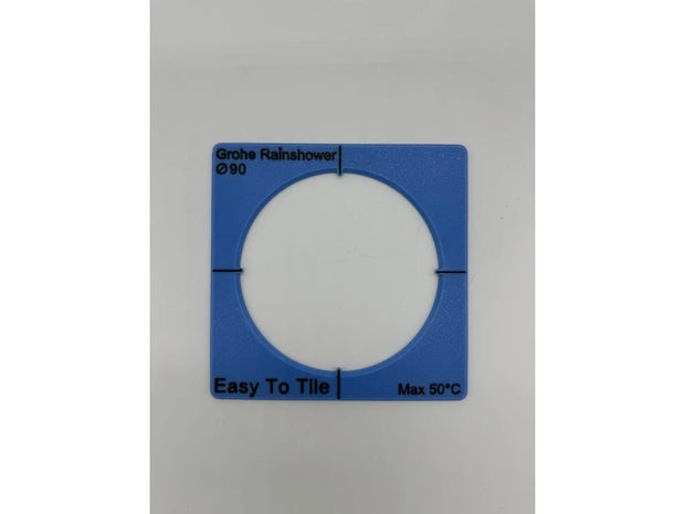 Montavimo Šablonas EasyToTile – CrossBox (14 × 16,5 cm)